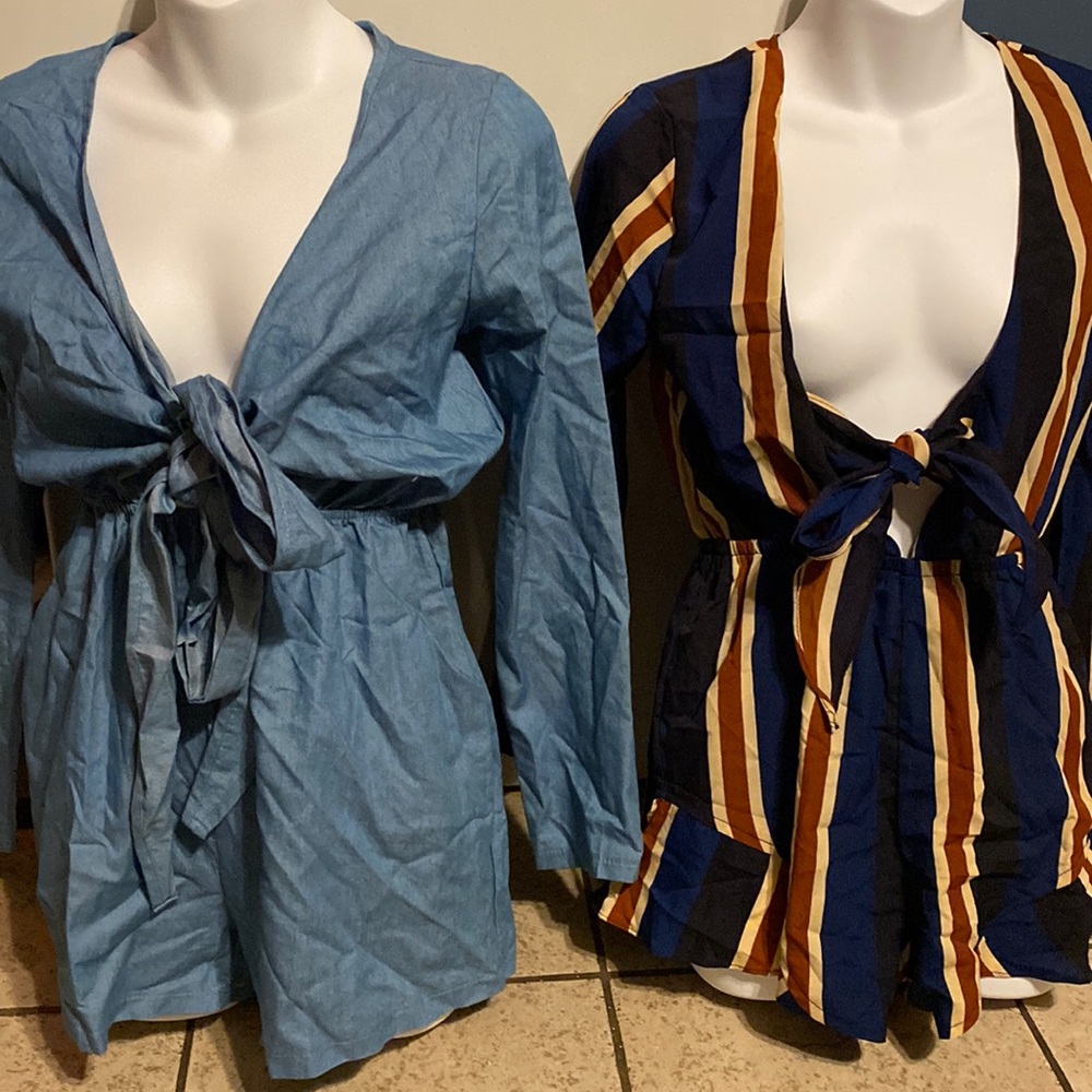 Two rompers